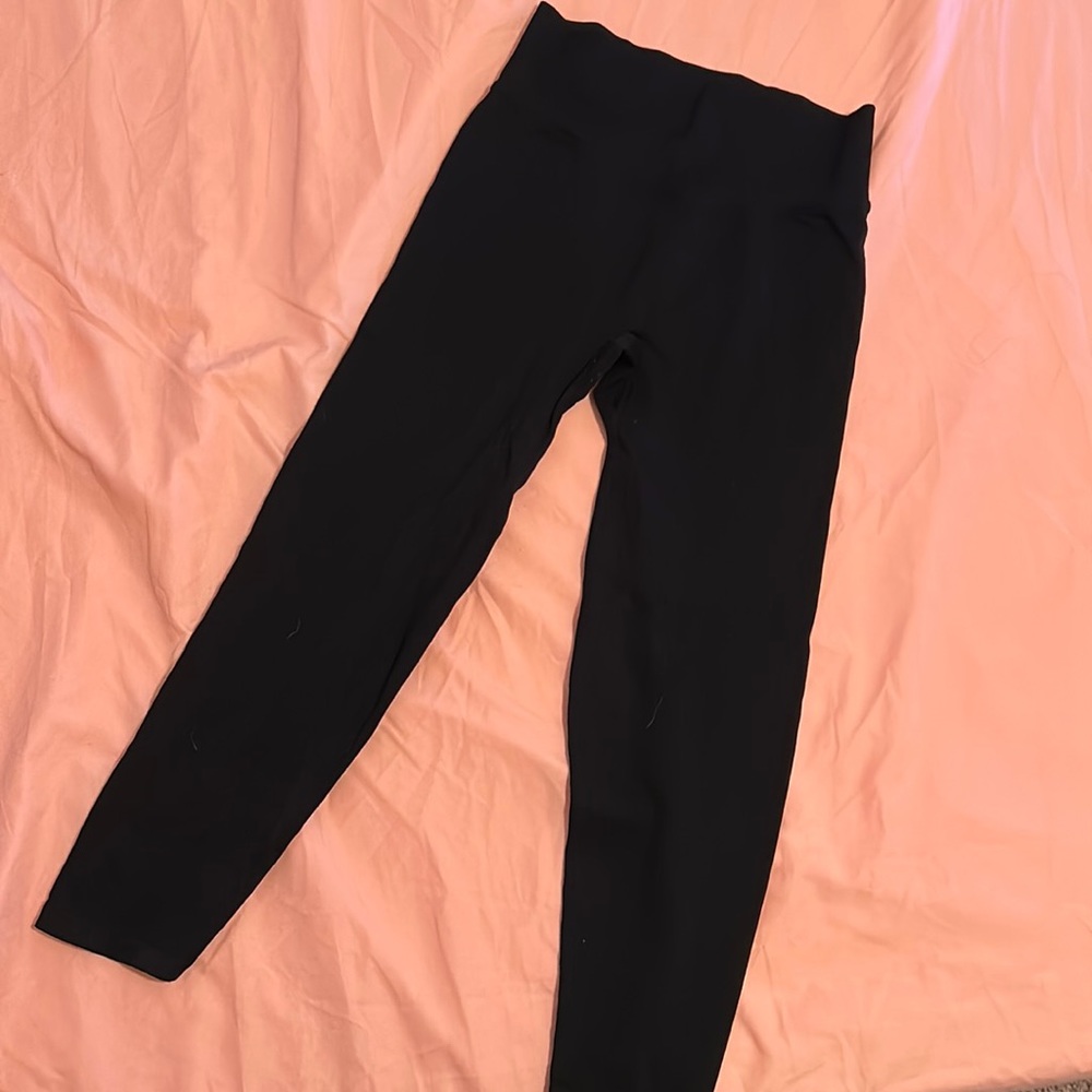VS Pink ribbed leggings